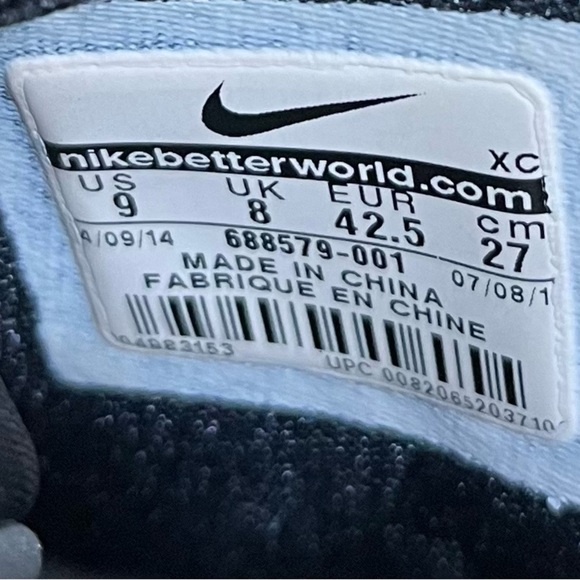 Nike Lebron Zoom Soldier 8 VIII Womens Size 10.5 Basketball Shoes 688579-001 - Picture 8 of 8